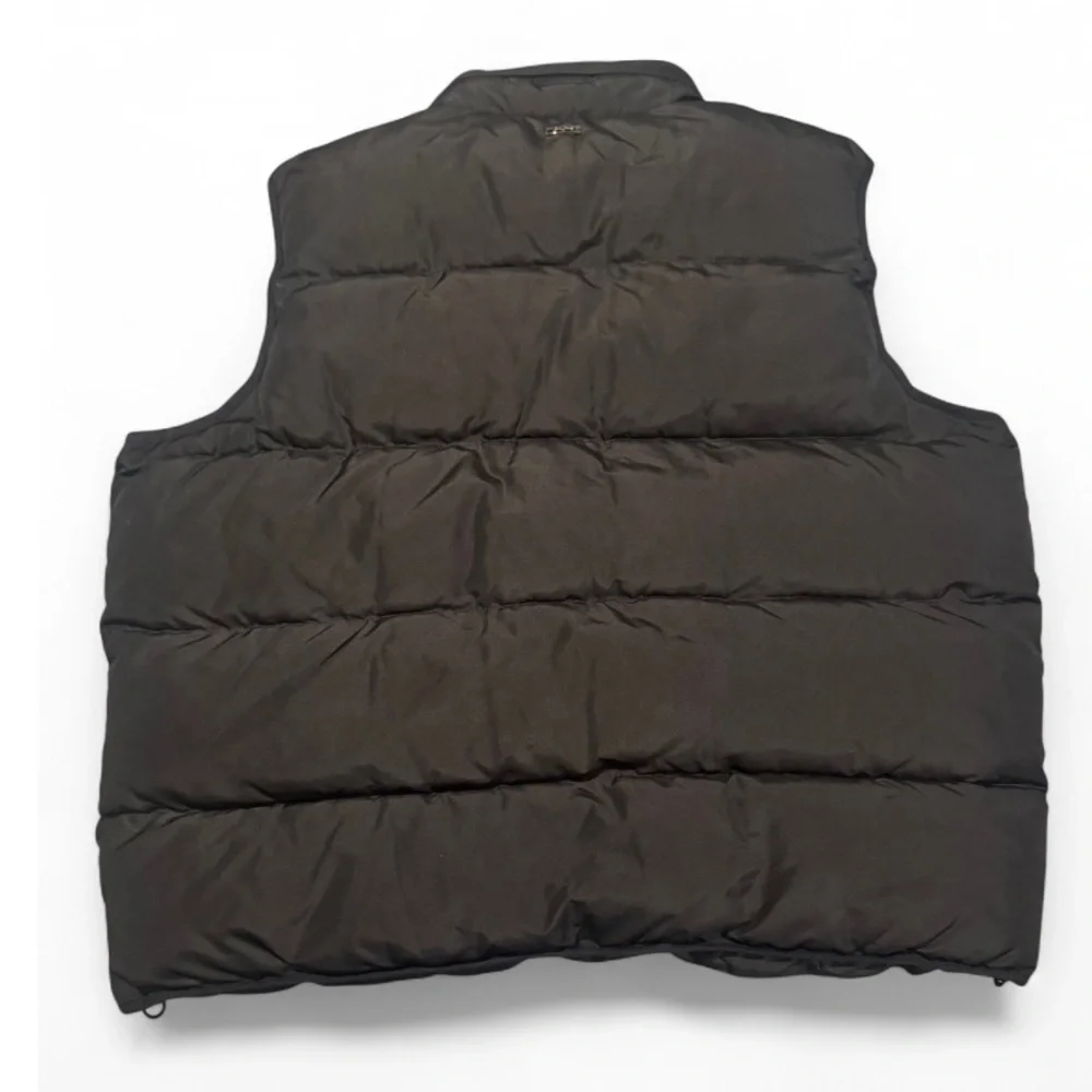 Sean John Black Quilted Vest for Winter